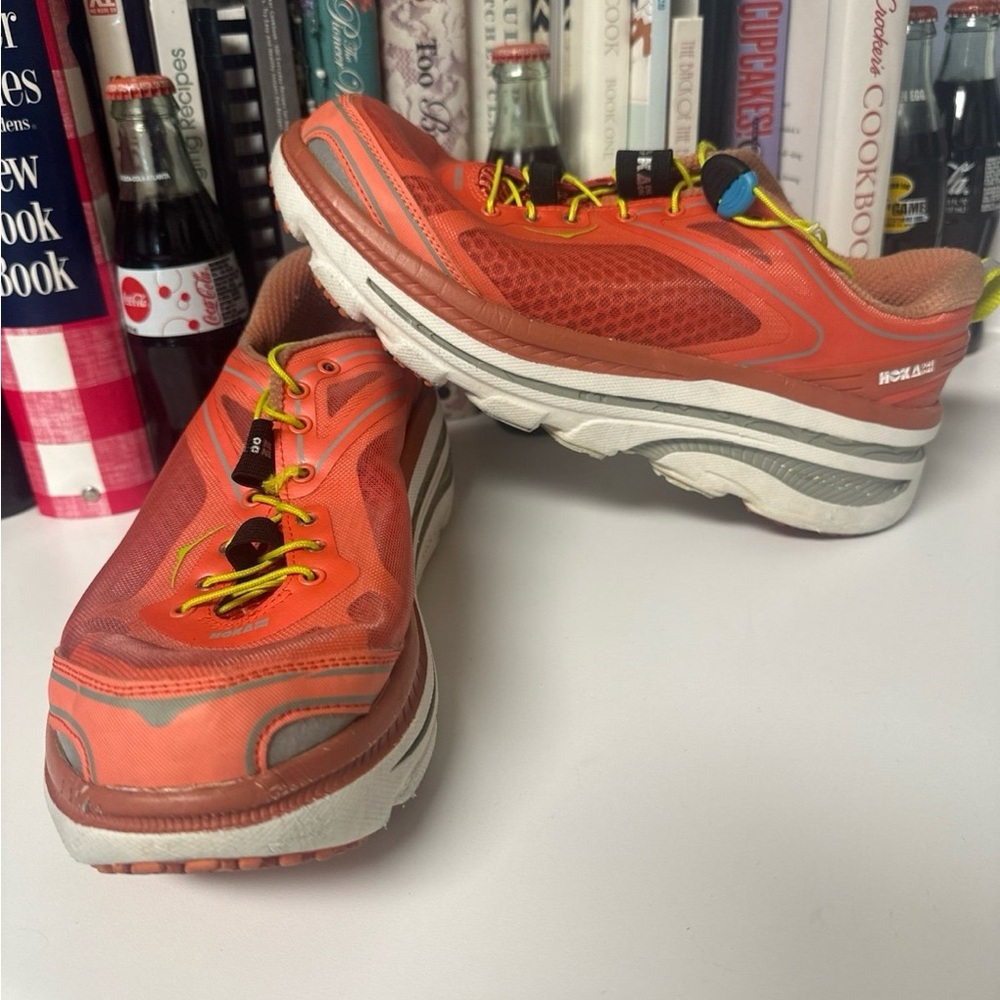 Hoka One One Hubble Pink Women’s Running Shoes Size 10